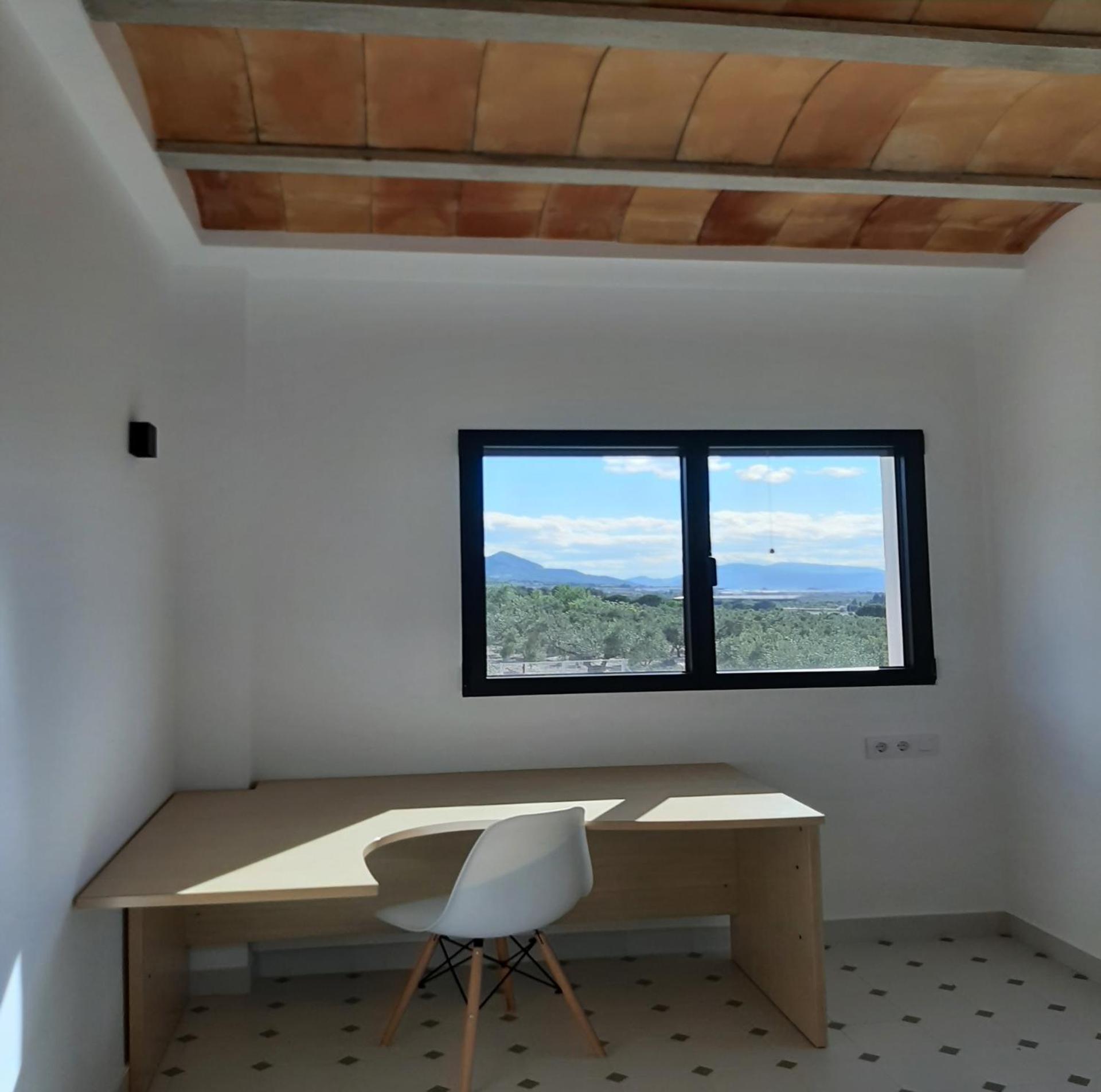 Casita Del Embalse Con Encanto Biar Buitenkant foto